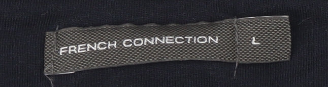 French Connection Men's Black Large Long Sleeve T-Shirt