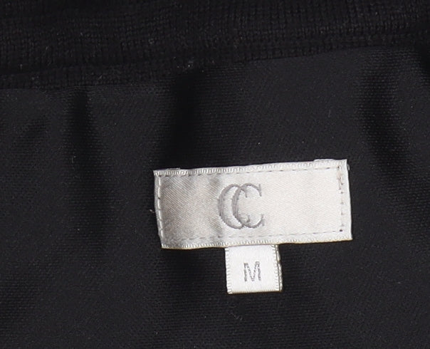 CC Women's Black Midi Wool Pencil Skirt - Size M