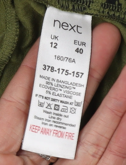 Next Women's Green Jogger Trousers Size 12