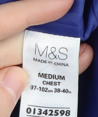 Marks and Spencer Men's Grey Waistcoat, Size 38R