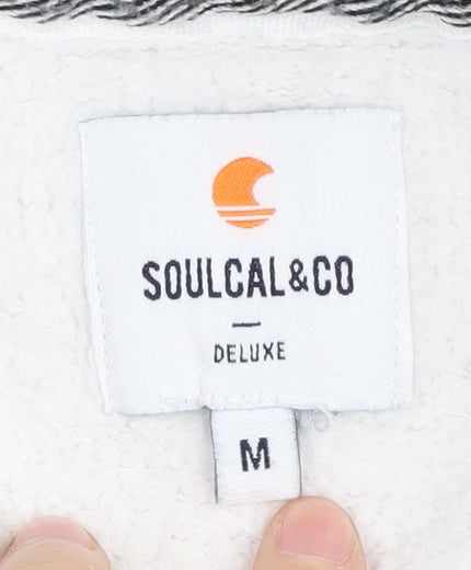 SoulCal & Co Women's Grey Full Zip Hoodie M