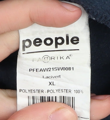 Fabrika Men's Blue XL Fleece Sweatshirt