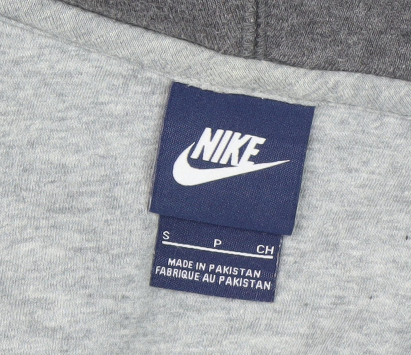 Nike Men's Grey Small Full Zip Hoodie