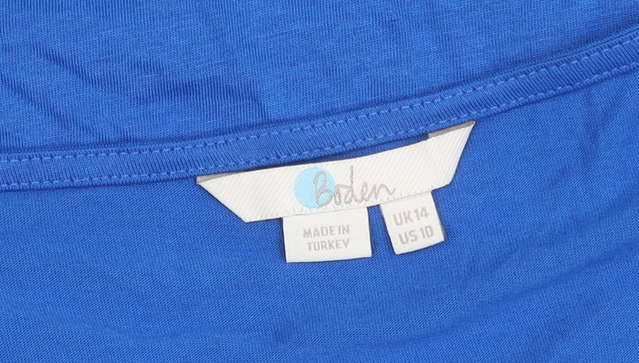 Boden Blue Women's Sleeveless Blouse, UK 14, Casual Wear