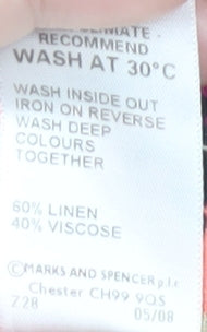 Marks and Spencer Women's Multicolour A-Line Skirt Size 16