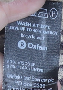 Marks and Spencer Women's Multicoloured Floral Skirt Size 16