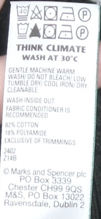 Marks and Spencer Men’s Green Striped Polo Shirt M