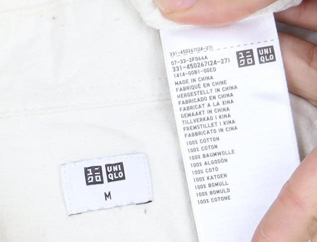 Uniqlo Men's White M Long Sleeve Button-Up Shirt