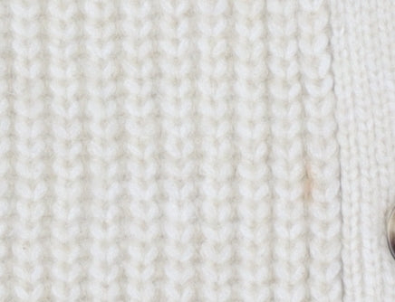 Marks and Spencer Women's Beige Sleeveless Cardigan M