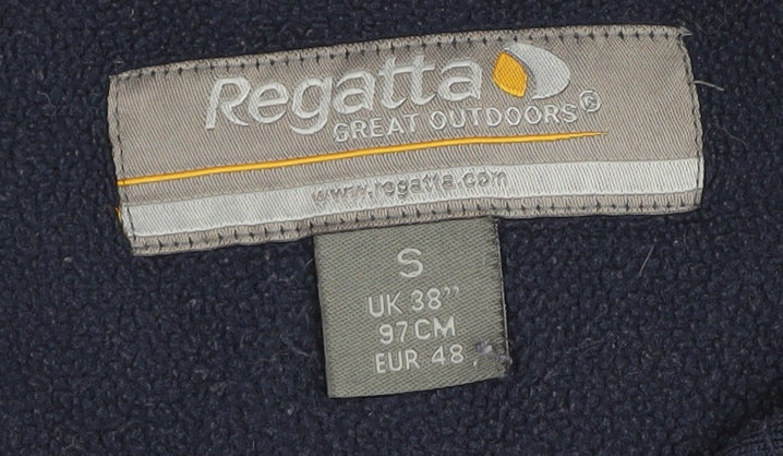 Regatta Men's Black Fleece 1/2 Zip Jumper, S