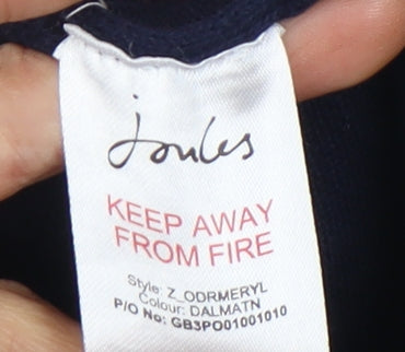 Joules Girls Blue Dalmatian Jumper - Age 6 Years, 100% Cotton