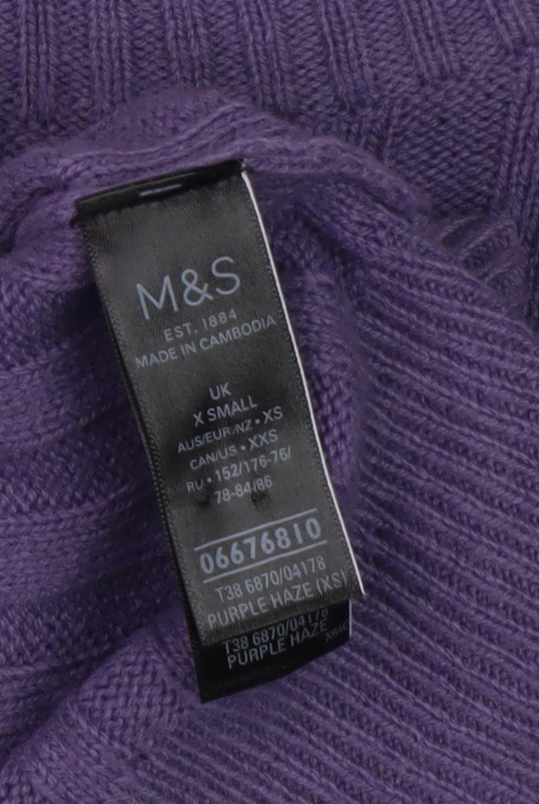 Marks and Spencer Women's Purple XS Pullover