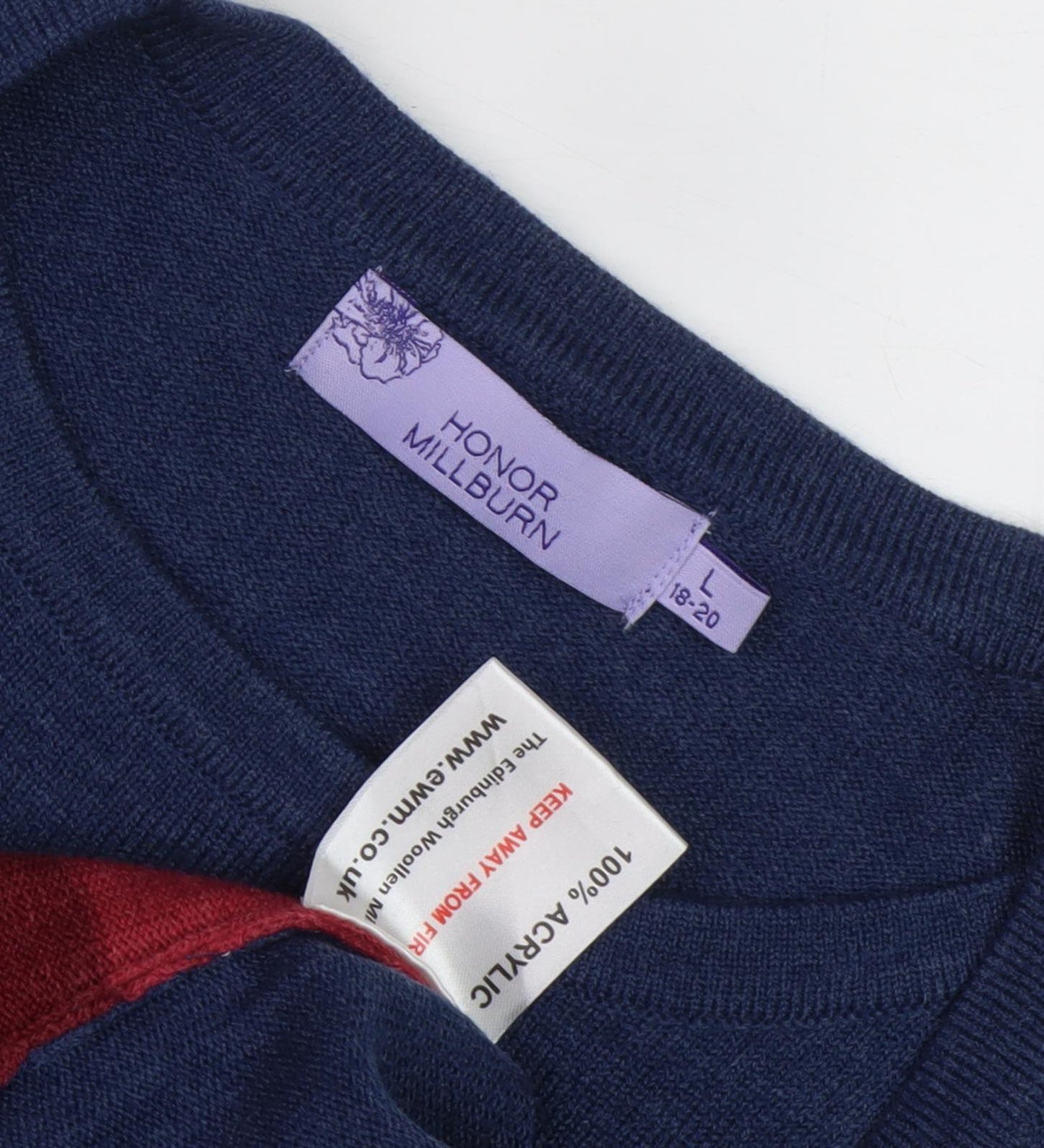 Honor Millburn Women's Striped Cardigan, Multicoloured, Size 18