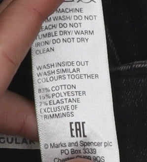 Marks and Spencer Women's Black Skinny Jeans Size 6