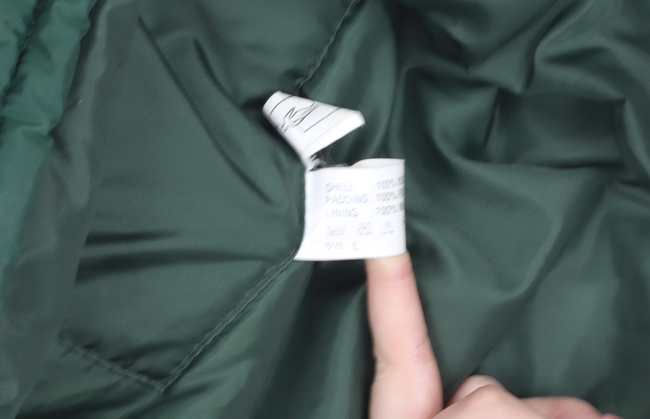 Result Men's European Golf Cup Green Parka Jacket L