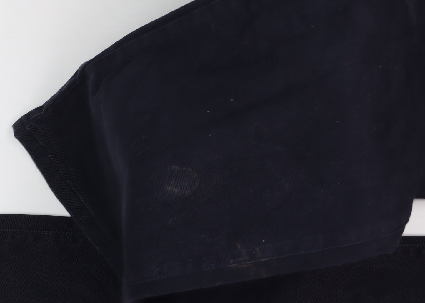 Next Men's Black Chino Trousers 34R Stretch Straight