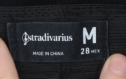 Stradivarius Women's Black Leggings, Size M