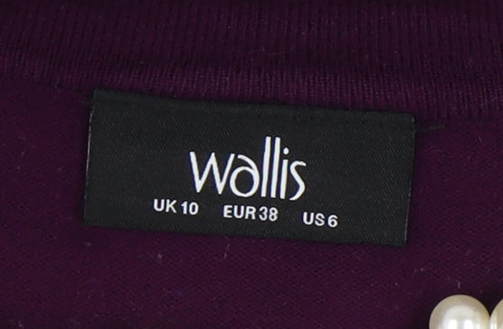 Wallis Women's Purple Pullover Jumper Size 10