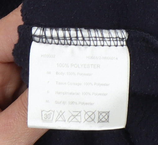 Hawkshead Men's Black XL 1/2 Zip Fleece Sweatshirt