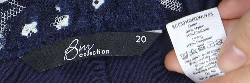 Women's A-Line Floral Skirt in Multicoloured Size 18