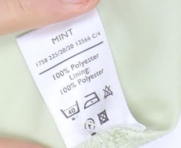 Berkatex Women's Green Pencil Skirt Size 14 Zip Accent