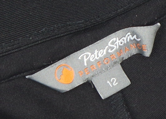 Peter Storm Women's Black Jogger Trousers Size 12