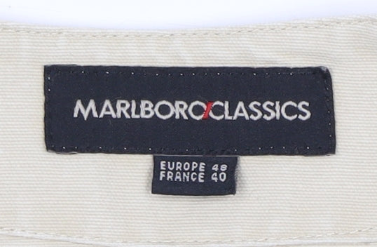 Marlboro Classics Men's Beige Waistcoat Size 48