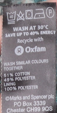 Marks and Spencer Floral Midi Skirt - Women's 14