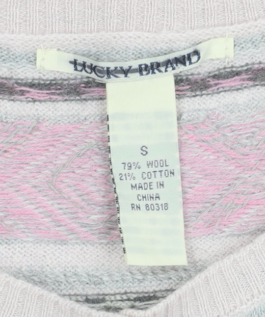 Lucky Brand Women's Multicoloured Cardigan S