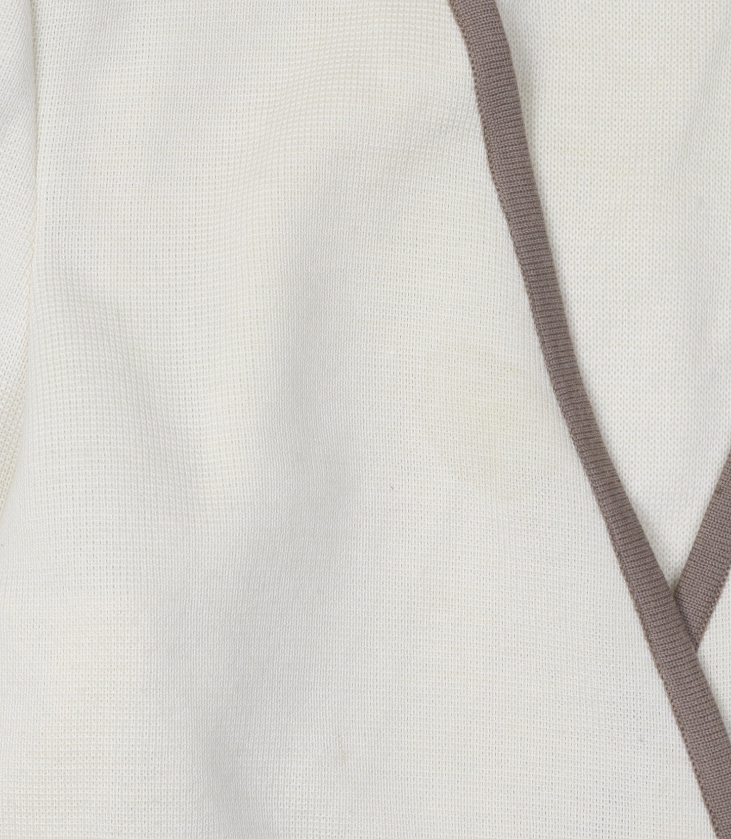 Bellino Women's Ivory V-Neck Cardigan Size 12