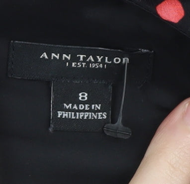 Ann Taylor Women's Multicoloured Animal Print Dress, Size 8