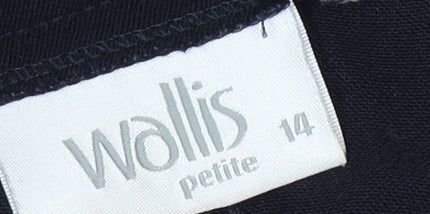 Wallis Petite Black Women's Trousers Size 14