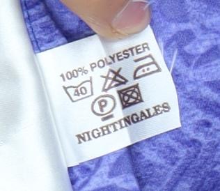 Nightingales Women's Floral Purple Button-Up Shirt Size 12