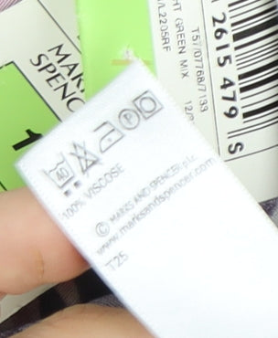 Marks and Spencer Women's Multicoloured A-Line Floral Skirt Size 12