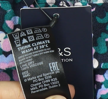 Marks and Spencer Women's Multicoloured Skirt, Size 24