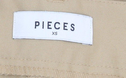 Pieces Women's Beige XS Trousers