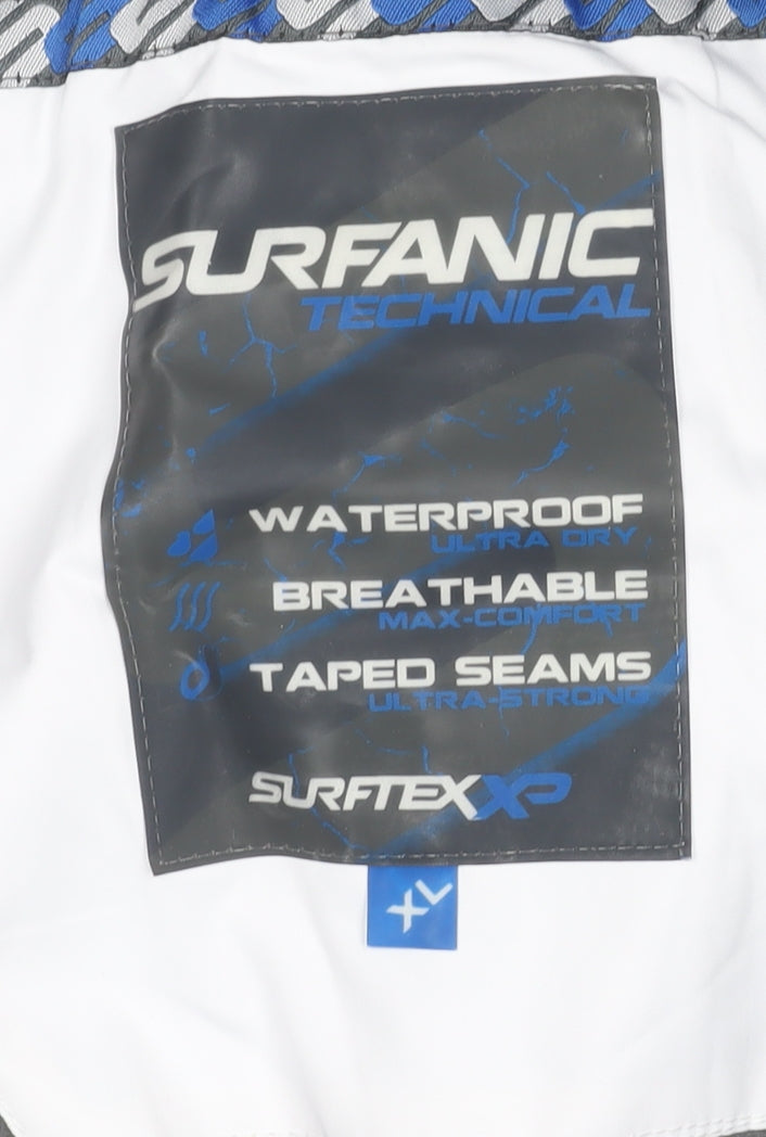 Surfanic Men's White XL Snow Pants