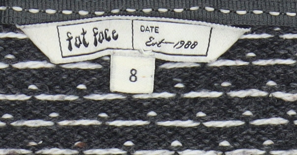 Fat Face Women's Multicoloured Fair Isle Cardigan - Size 8