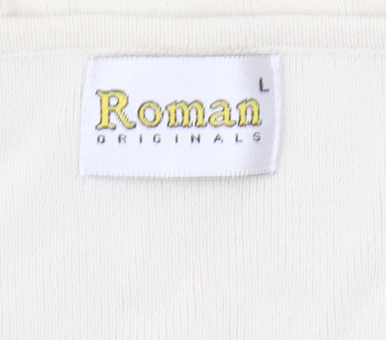 Roman Originals Women's Beige Pullover Jumper L