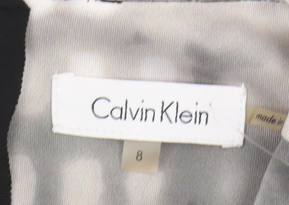 Calvin Klein Women's Multicoloured Fit & Flare Dress