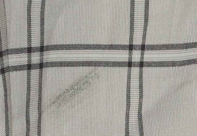 ASOS Men's Beige Check Chino Trousers Size L