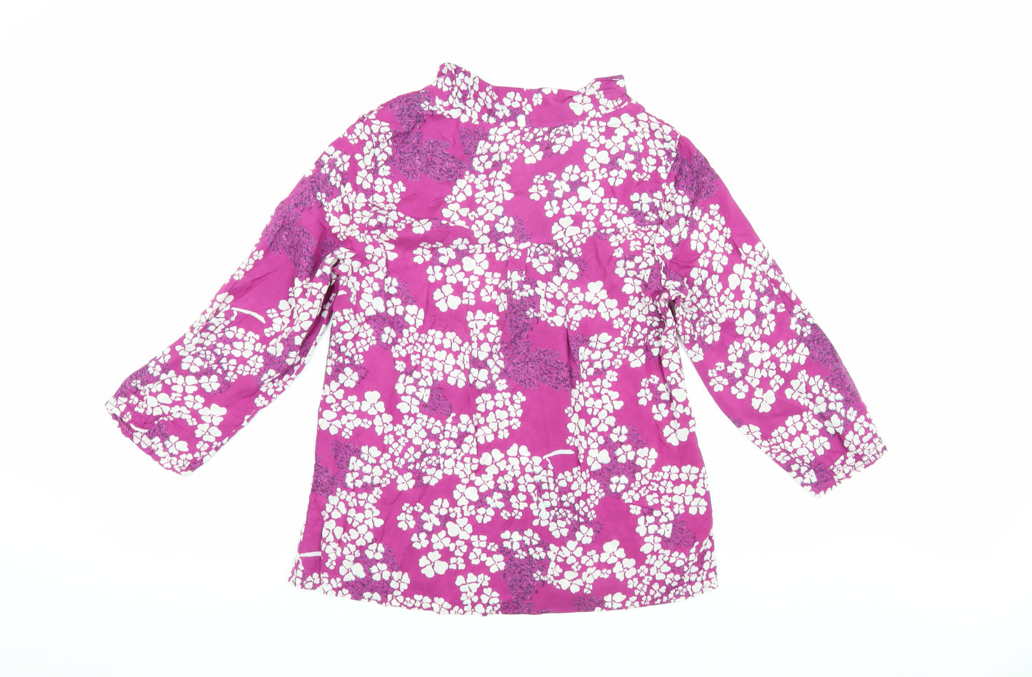 White Stuff Women's Purple Floral Blouse Size 10