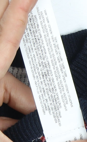 Marvel Boys Blue Christmas Jumper 5-6 Years Spider-Man