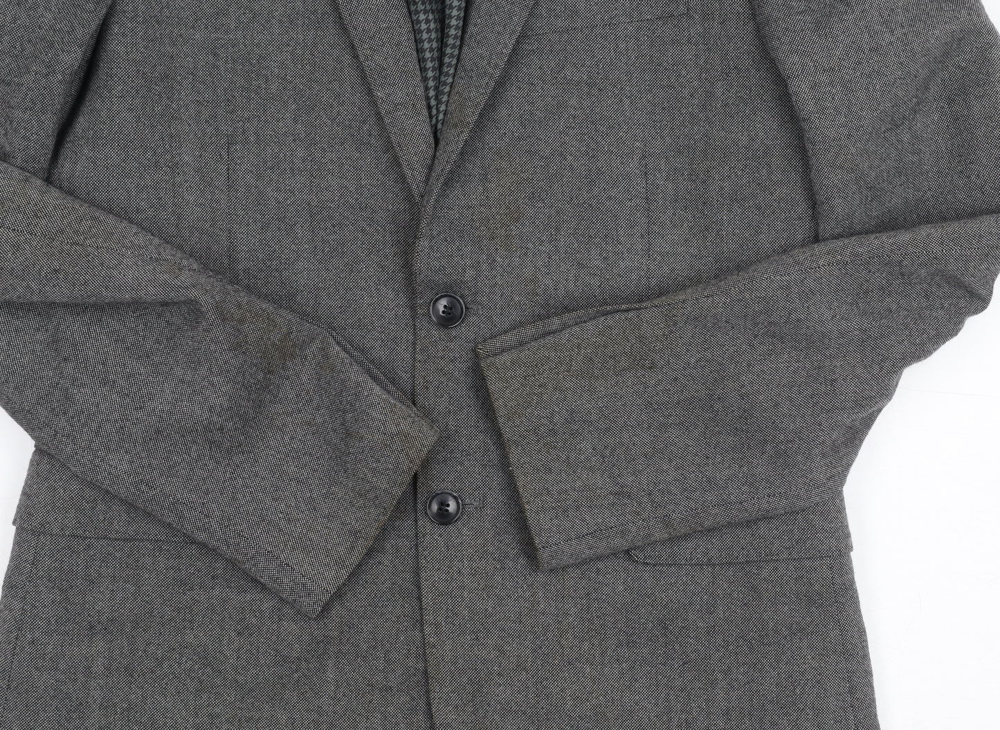 Marks and Spencer Grey Men's Blazer, Size 38 Regular Fit