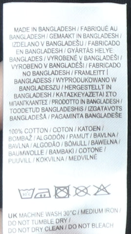 BIBA Women's Black T-Shirt, Size 16, Crew Neck, Casual