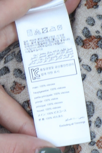 Joules Women's Multicoloured Dress, Size 16, Animal Print