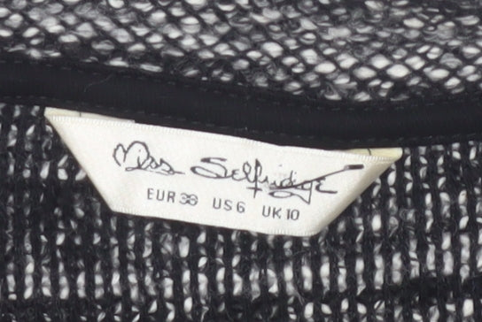 Miss Selfridge Women's Black Cardigan Size 10