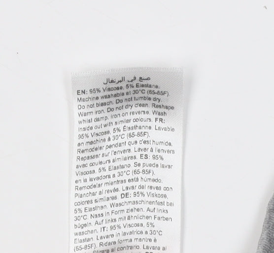 Seraphine Grey Maternity T-Shirt, Women's, Size M, Casual Wear