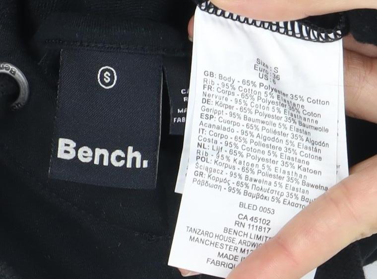 Bench Men's Black Full Zip Hoodie S