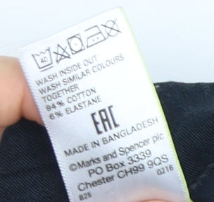 Marks and Spencer Women's Regular Fit Black Jeans